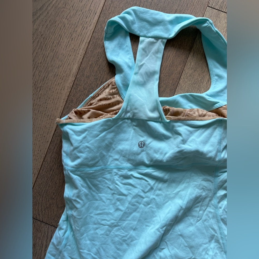 Lulu lemon top with built in bra